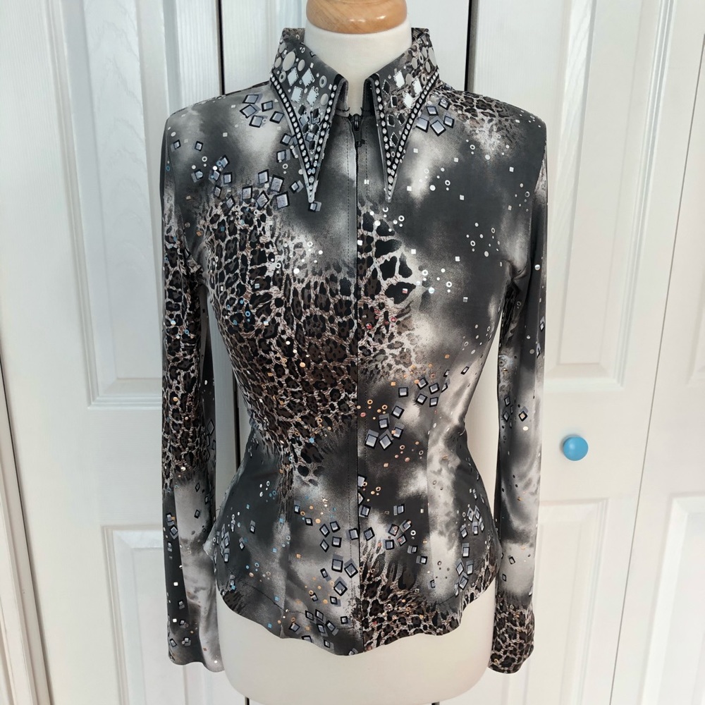 Lisa Nelle western riding show shirt